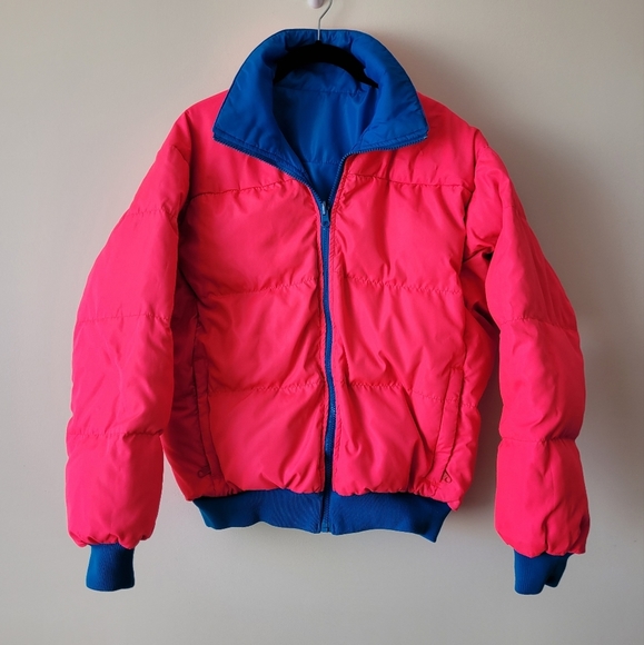 Vintage Columbia Whirlibird Jacket 4-in-1 Reversible Down Puffer & Jacket - Picture 5 of 16